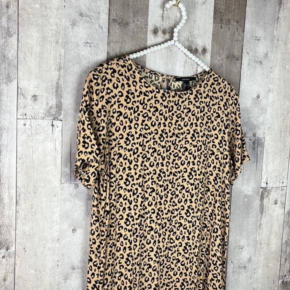NWT Forever 21 animal print shift dress size small - Picture 4 of 6